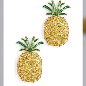 Kenneth Jay Lane Pineapple Earrings